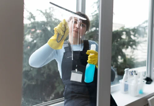 Nettoyage de vitres intérieures et extérieures à Saint-Germain-du-Teil